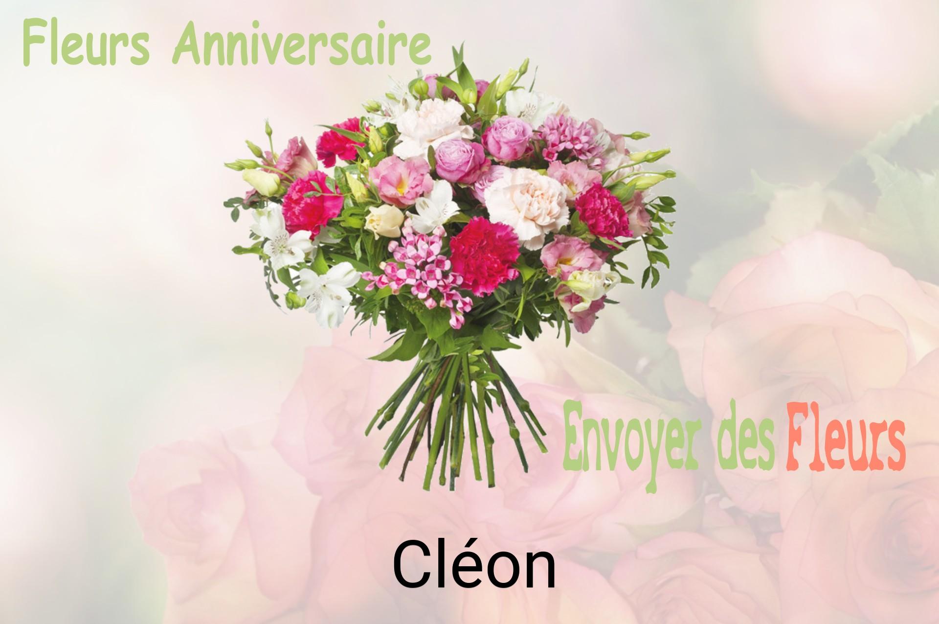 Bouquet de fleurs d’anniversaire livré à Cléon